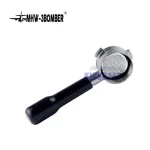 54mm Coffee Bottomless Portafilter for Breville 870/878/880 Filter Basket Stainless Steel Replacement Espresso Machine Accessory