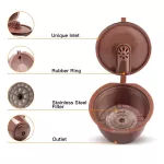 Reusable Coffee Capsule Basket for Dolce Gusto Stainless Steel Crema Filter Refillable Pod for Edg616 Drop Coffee Machine Maker