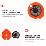 Refillable Coffee Capsules Compatible With Bosch-3 Machine Tassimo-2 Reusable Coffee Pod Crema Maker Eco-Friendly