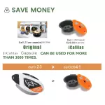 Refillable Coffee Capsules Compatible With Bosch-3 Machine Tassimo-2 Reusable Coffee Pod Crema Maker Eco-Friendly