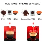 Refillable Coffee Capsules Compatible With Bosch-3 Machine Tassimo-2 Reusable Coffee Pod Crema Maker Eco-Friendly