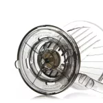 V60 Coffee Dripper Hand Drip Coffee Filter Cafe Reusable Brewer with Switch Lid Portable Pour Over Stuffy Steaming Coffee Maker