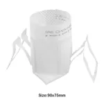50PCS/Pack Disposable Coffee Fliter Bags Portable Hanging Ear Style Coffee Filters Eco-Friendly Paper Bag for Espresso Coffee