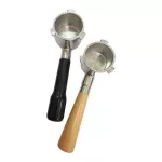 Coffee Bottomless Portafilter 51mm for Delonghi La Specialista EC9335 Replacement Filter Basket Coffee Accessories for Barista