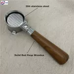 Coffee Bottomless Portafilter 51mm for Delonghi La Specialista EC9335 Replacement Filter Basket Coffee Accessories for Barista