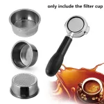 51mm Coffee Filter Cup Non Pressurized Filter Basket for Breville Delonghi Filter Krups Coffee Products Cafe Kitchen Accessories