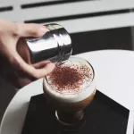 Stainless Steel Fancy Coffee Mesh Type With Lid Cocoa Powder Cinnamon Powder Dusting Pot Coffee Filter Coffee Accessories