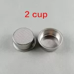 51mm Coffee Filter Basket Stainless Steel Cup Filter Basket for the Bottomless Portafilter with 1-2 2-4 cups