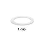 Silicone Seal Ring Flexible Washer Gasket Ring Replacement for Cups Moka Pot Espresso Kitchen Coffee Makers Accessories Parts