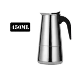 Stainless Steel Coffee Maker Coffee Pot Moka Pot Geyser Coffee Makers Kettle Coffee Brewer Latte Percolator Stove Coffee Tools