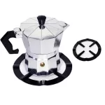 Stove Gas Moka Bialett Coffee Maker Shelves Durable Steel Stove Reducer Support Shelf Moka Bialett Coffee Pot Simmer Ring