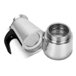 Stainless Steel Coffee Maker Coffee Pot Jot Geyser Coffee Makers KetTTLE COFFEE BREWER LATTE PERCOLATOR STOVE COFFEE TOOLS