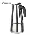 2/4/6/9 Cup Moka Coffee Maker Pot Stainless Steel Espresso Maker Latte Italian Stove Filter Mocha Moka Coffee Pot For Barista