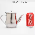 Betohe Thick 304 Stainless Steel Mounting Bracket Hand Punch Pot Coffee Drip Pot Drip Neck Goblet Kettle