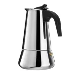 Stove Moka Coffee Pot Stainless Steel Coffee Maker Moka Espresso Percolator Stove Coffee Maker Pot 100/200/300/450 Ml