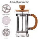 Stainless Steel French Press Coffee PLUNGER TEA MAKER CAFETIERE PERCOLATOR FILTOR FILTER PRESS 350/600/800ml Coffee Keettle Pot