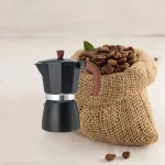 300ml Aluminum Coffee Maker Dualer EXPRERA EXPRESSO PERCOLATOR POT PTAPACATICAL MOKA COFFEE POT BLACK