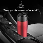ICAFILAS COFFEE MAKER FRENCH PRESS 12 OZ350 ML Portable Coffee Travel Mug Coffee Press for Ground Coffee Keeps Cold Hot