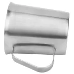 Stainless Steel Measuring Cup Milk Coffee Frothing Pitcher Coffee Kettle With Scale Handle For Latte Art Baking Tool
