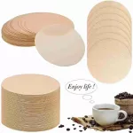 100pcs Coffee Filter Moka Pot Filter Paper Round Coffee Filter Paper Vietnam Pot Drip Pot Moka Coffee Pot Filter Paper