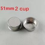 51mm 2cup Espresso Filter Basket Diameter of Out 60mm Inner 51mm 15 Bar Espresso Coffee Maker Parts Filter