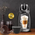 Icafilas Dolce Gusto Coffee Capsules Filter Cup Refillable Reusable Coffee Dripper Tea Baskets Dolci Gusto Capsule