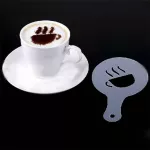 Kitchen Accessories Coffee Tools Coffee Latte Cappuccino Barista Art Stencils Cake Decoration Coffee Mold Coffee Art Needles Diy