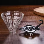 Reusable Glass Coffee Filter Heat Resistant Coffee Drip Filter Practical Cup Coffee Filter Funnel Durable Coffee Accessory