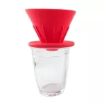 Collapsible Silicone Coffee Dripper Portable Reusable Coffee Filter Cone Cup For Camping Hiking Backpacking