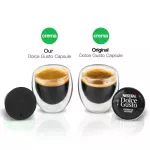 Recafimil Reusable Coffee Capsule Pod For Nescafe Dolce Gusto Lumio Refillable Filter Stainless Steel Cup
