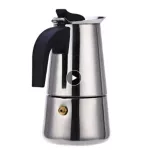 100/400/600ml Coffee Pot Maker Italian Moka Espresso Cafeteira Expresso Percolator Stainless Steel Stove Induction Cooker