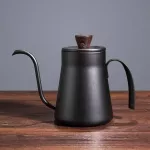 Drip Kettle 350/400/800ml Coffee Tea Pot Non-Stick Coating Thicken Stainless Steel Gooseneck Drip Kettle Swan Neck Thin Mouth