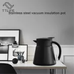 New 680ml Stainless Steel Pressing Type Insulated Water Bottle Thermal Kettle Coffee Pot Vacuum Flask Kettles Jug Home Milk Jug