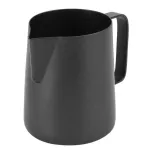 350ml Black Coffee Latte Cup Coffee Art Pitcher Latte Milk Frothing Cup Pitcher Coffee Making Tool Office Coffee Shop Supplies