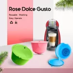 Icafilas Reusable Dolci Gusto Coffee Capsule 3rd Two Color Plastic Refillable Dolce Gusto Fit For Nescafe Coffee Machine