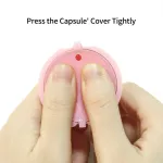 Icafilas Reusable Dolci Gusto Coffee Capsule 3rd Two Color Plastic Refillable Dolce Gusto Fit For Nescafe Coffee Machine