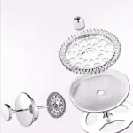 3PCS Reusable Stainless Steel French Press Coffee Maker Detachable Mesh Filter