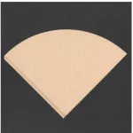 Feic V60 Style 02 100-Count Coffee Natural Paper Filters No Bleach For 4 Cups For Barista Vcf-02-100m