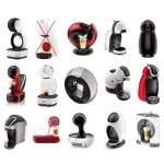 Stainless Steel Reusable Refillable Coffee Capsule Cup Fit For Dolce Gusto Coffee Maker Reusable Coffee Capsule Filter Cup