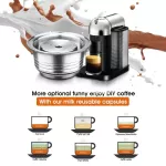 Icafilas Reusable For Nespresso/lavazza Point/vertuo/k Fee/illy/ Coffee Capsue Ship From France Warehouse