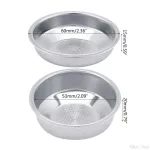 53-70mm Diameter Stainless Steel Blind Filter Coffee Machine Maker Backflush Basket Ju03 20 Dropship