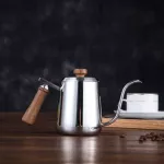 350ml/600ml Coffee Tea Pot 304 Stainless Steel Long Narrow Gooseneck SPOUT KETTTLE HAND DRIP KETTTLE POUR OVER COFFEE POT WITH LID