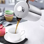 Coffee Press Stainless Steel French Press Cafetiere Coffee Maker Double Walled Construction 3 Pieces S 350 700 1000ml