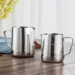 Stainless Steel Milk Frothing Jug Espresso Coffee Pitcher Barista Craft Coffee Latte Milk Frothing Jug Pitcher 350 600 1000ml