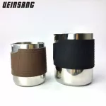 Milk Pitcher 350ml 600ml Stainless Steel Cup Coffee Frothing Milk Jug Art Coffee Craft Latte Cup Barista Pitcher Coffee Milk Jug