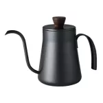 Drip Kettle 400ml Hand Flush Coffee Tea Pot Non-Stick Coating Food Grade Stainless Steel Gooseneck Drip Kettle Swan Neck Pot