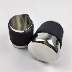 Milk Pitcher 350ml 600ml Stainless Steel Cup Coffee Frothing Milk Jug Art Coffee Craft Latte Cup Barista Pitcher Coffee Milk Jug