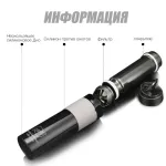 Portable French Press 350ml Coffee Maker Black Plastic Double Wall Mug Filtration Water Isolation Tea Coffee Cup