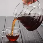 Carafe Drip Coffee Pot Coffee Kettle Brewer Barista Percolator Pour Over Glass Range Coffee Server 360ml 600ml 800ml Clear 25