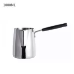 Durable Turkish Coffee Pot Induction Cooker Teapot Moka Coffee Pot Kettle Gas Stove Heating Stainless Steel Milk Jug Latte Po